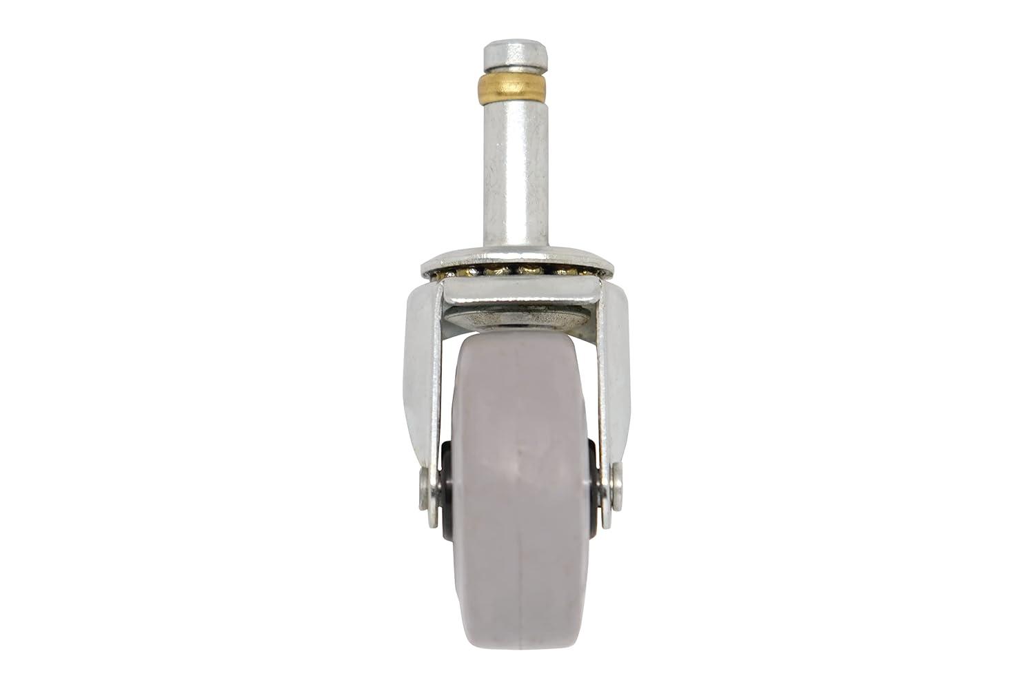 Shepherd 2-Inch Gray Thermoplastic Rubber Swivel Stem Caster