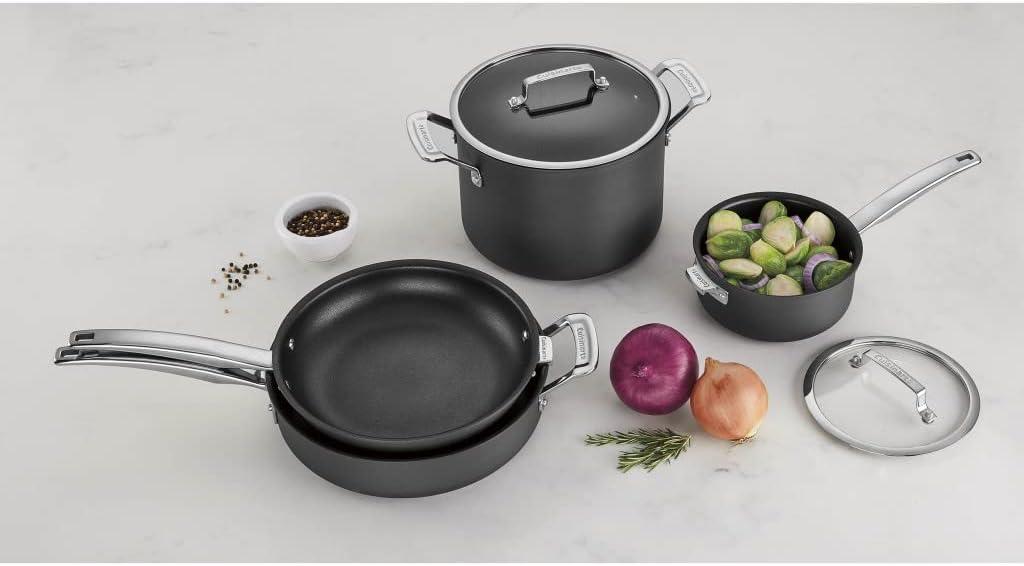 Cuisinart Smartnest Hard Anodized Non-Stick 11 Piece Set