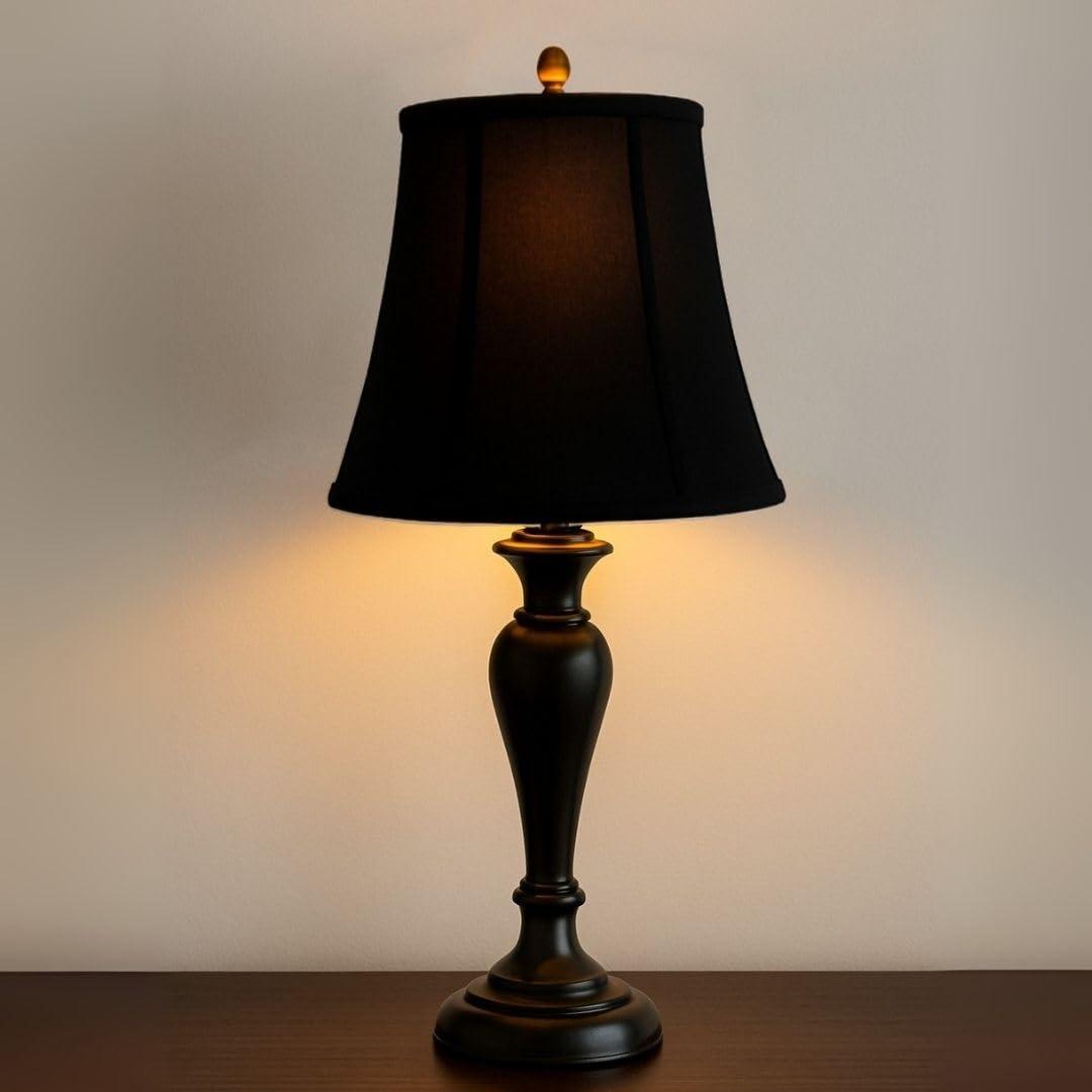 Royal Designs 20" Modified Bell Lamp Shade Black