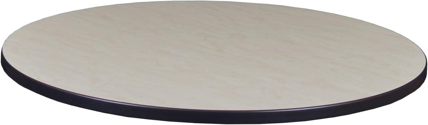 Dual-Side 42" Cherry & Maple Round Laminate Table Top