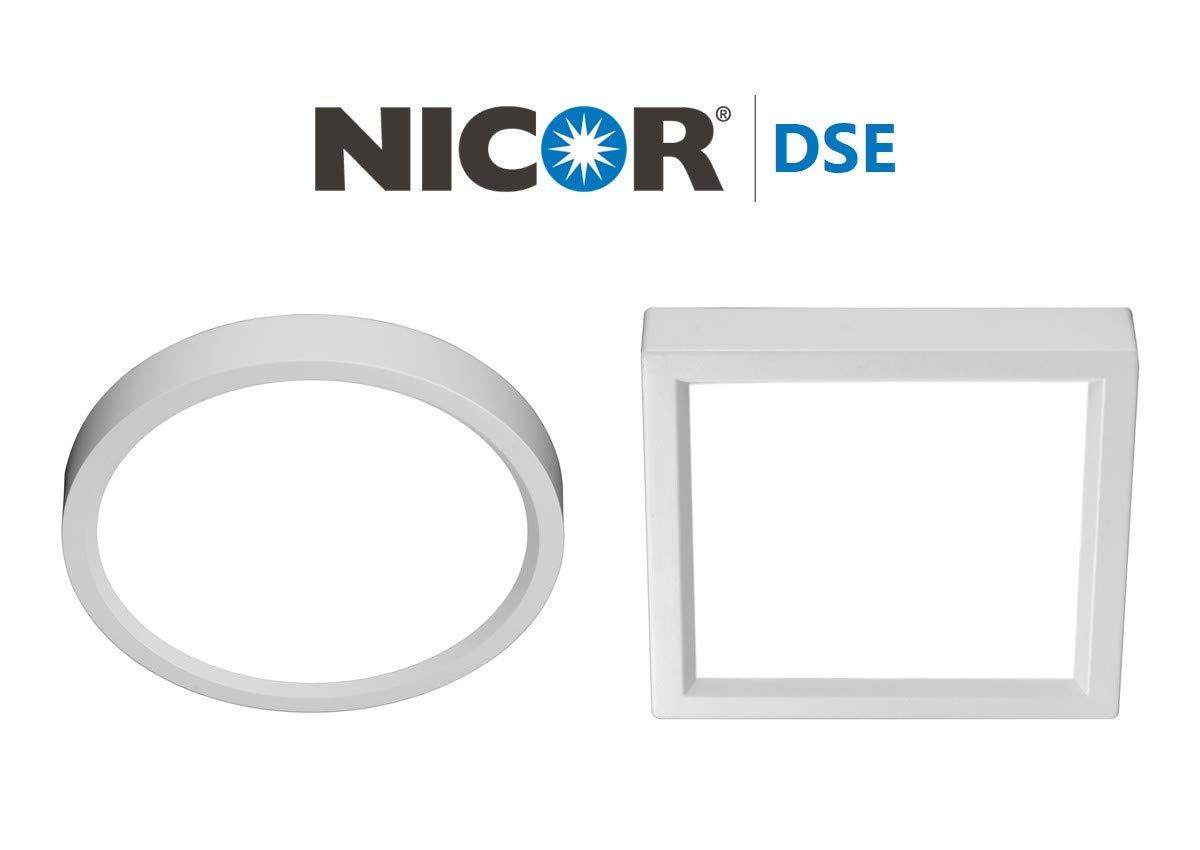NICOR Lighting Dimmable Circle Flush Mount