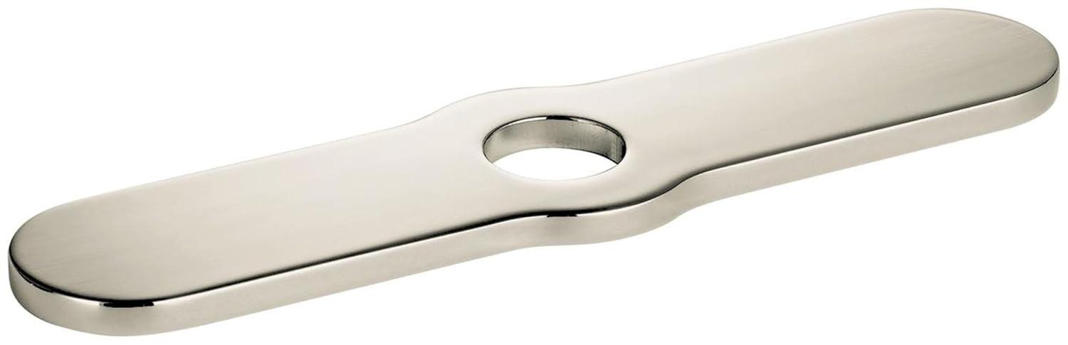 Hansgrohe Base Plate For Single-Hole Kitchen Faucets, 10"11-Inch TransitionalBase Plate For Bathtub Faucet In Chrome, 04797000