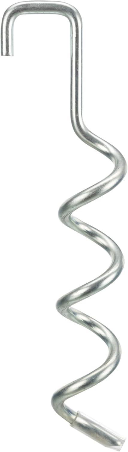 TRIXIE TRIXIE Deluxe Kennel Heavy Duty Steel Ground Stakes, Twist, 3 pc (Set of 3)