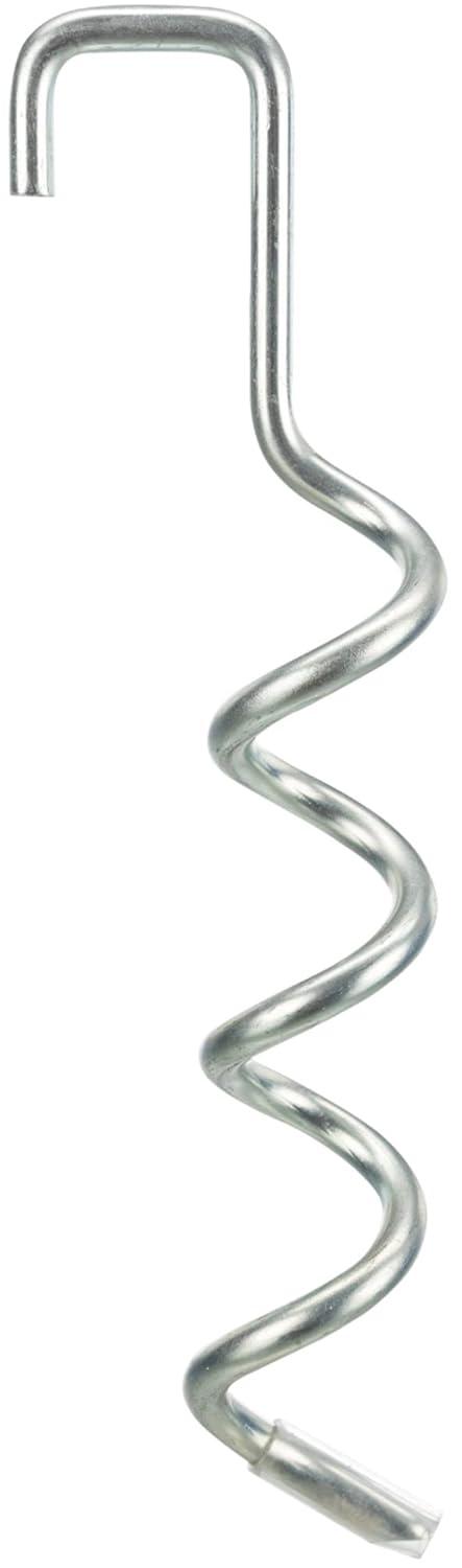 TRIXIE TRIXIE Deluxe Kennel Heavy Duty Steel Ground Stakes, Twist, 3 pc (Set of 3)