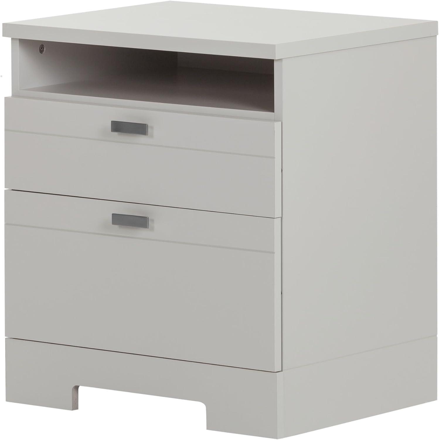 Reevo 2 Drawer Nightstand