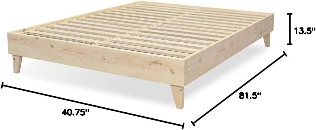 Dedrie Solid Wood Bed