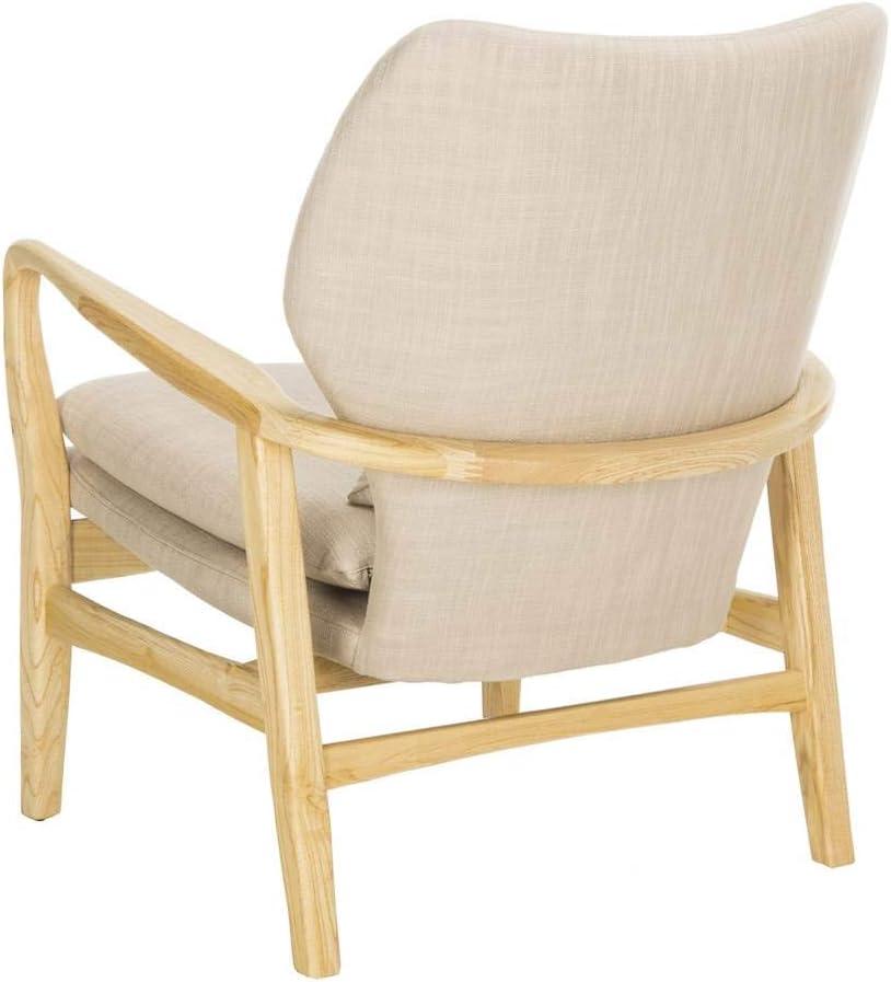 Tarly Accent Chair - Beige/Natural - Safavieh.