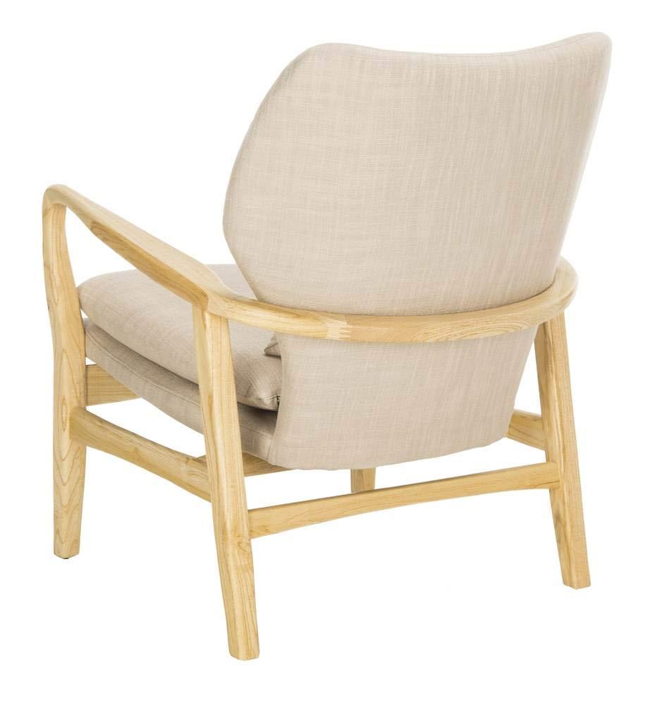 Tarly Accent Chair - ACH9500B - Beige/Natural - Safavieh