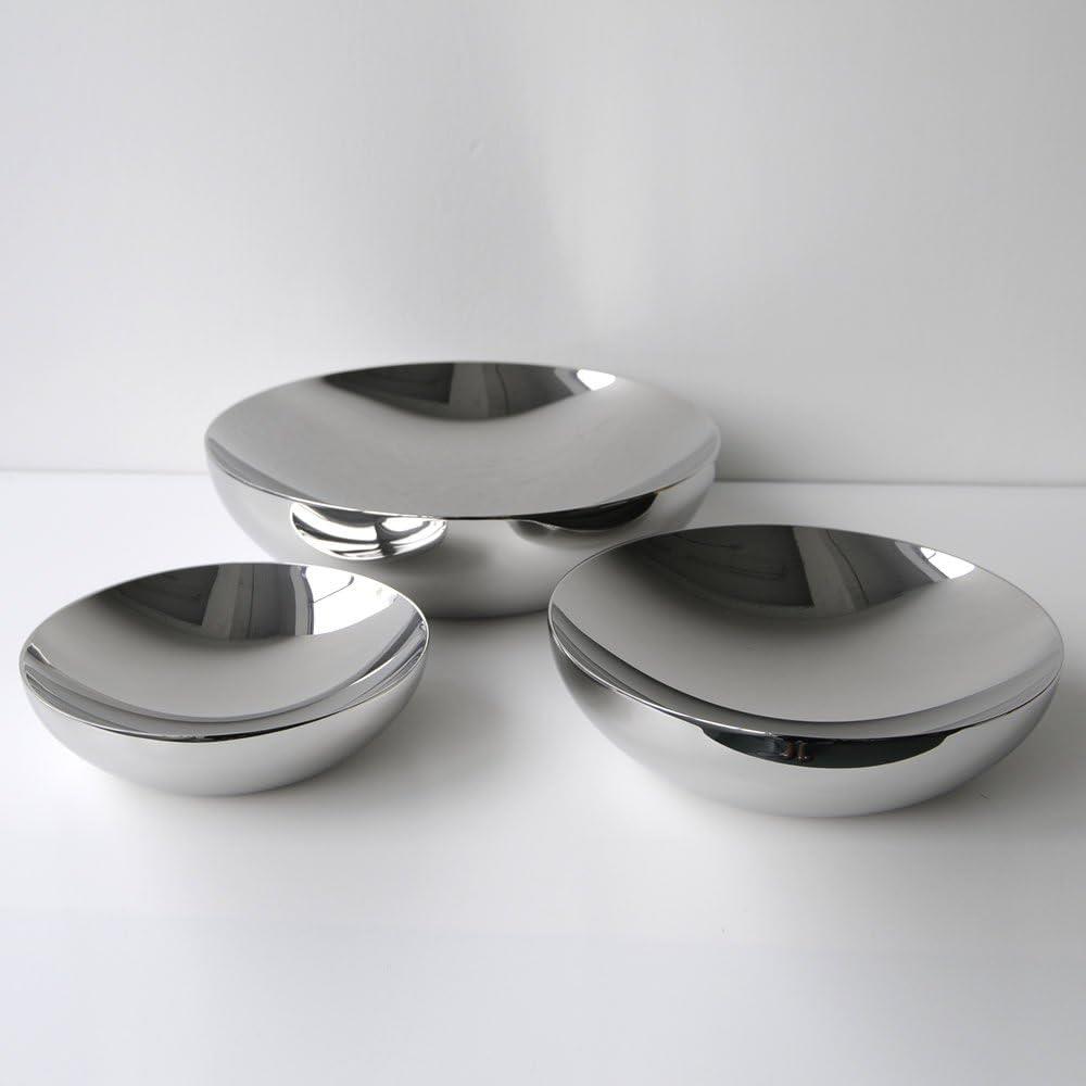 Alessi"Double" Bowl, Large, Silver