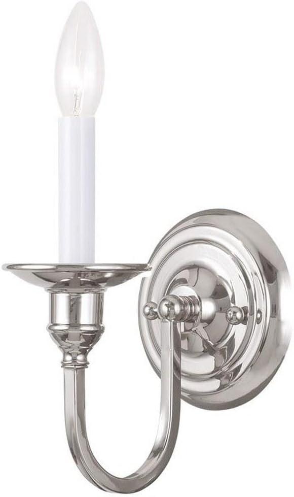 Livex Lighting 5141 Cranford 1 Light Wall Sconce - Nickel