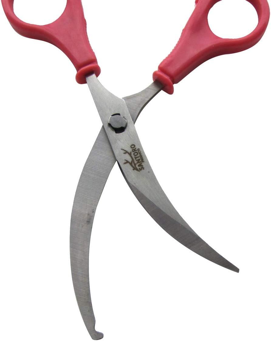 Stainless Steel Shrimp Deveiner Seafood Scissors Shellfish Food Shears Cutting Tool