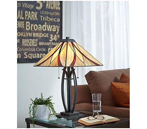 Quoizel Lighting Asheville 2 - Light Semi-Flush Mount in  Valiant Bronze
