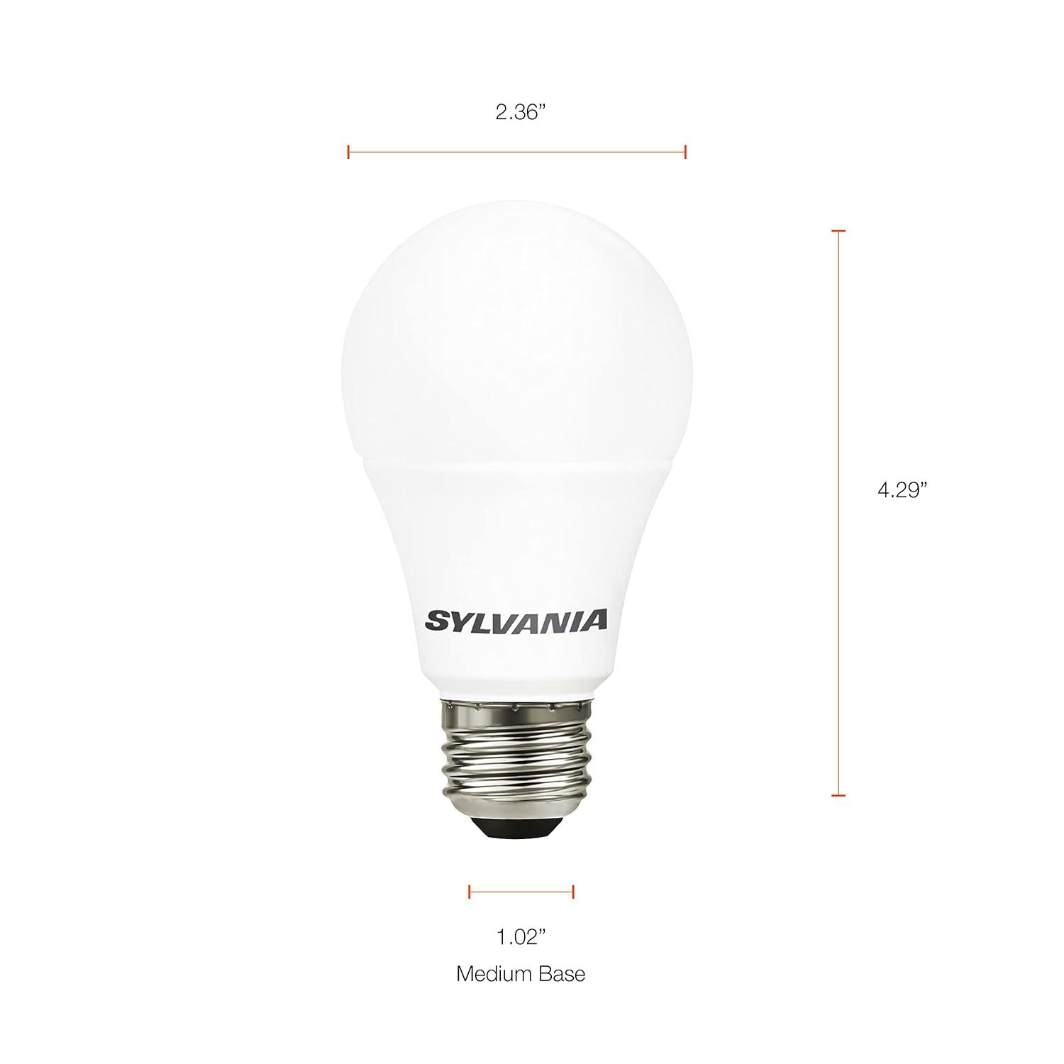 Sylvania LED Light Bulb, A19, 75W Equivalent, Soft White