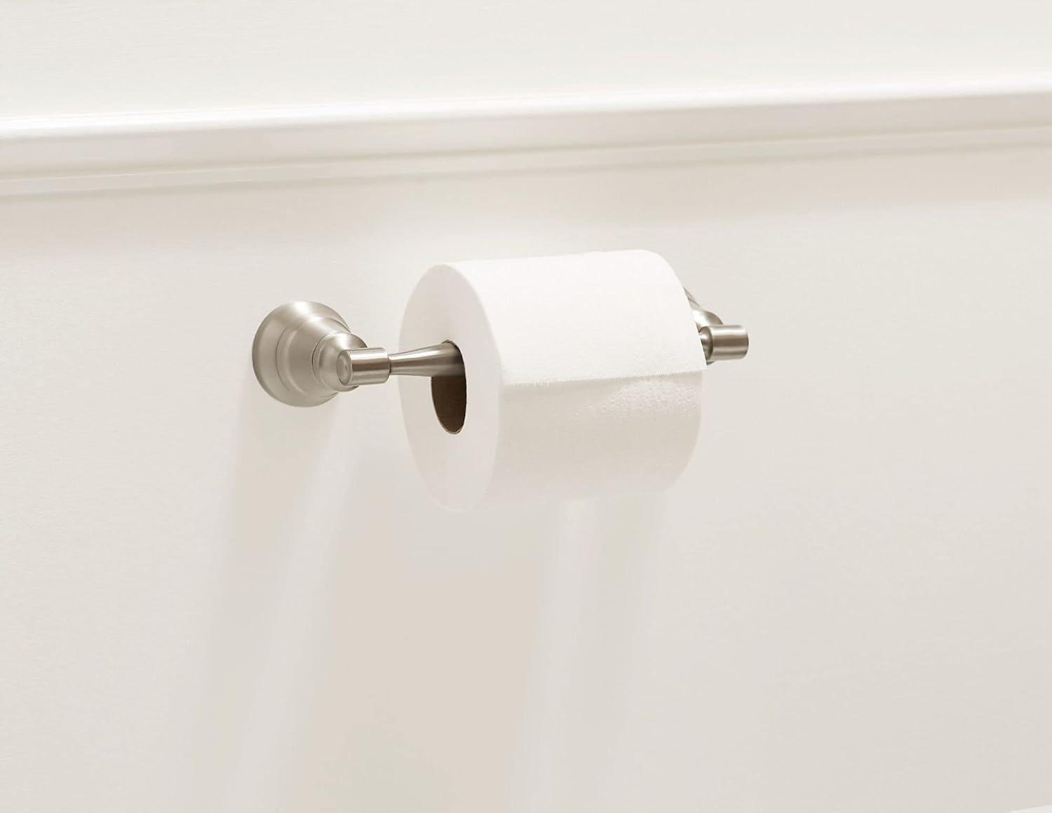 Moen Halle Brushed Nickel Moen MY0318BN Halle 18-inch Single Towel Bar, MY0318BN