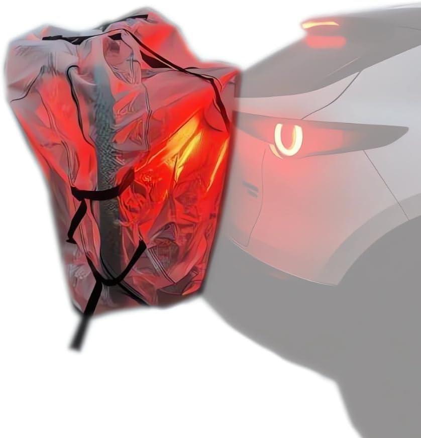 FORMOSA Protective Travel Bike Cover - Heavy Duty Electric Bike Cover - Transport on Rack - Single, Dual, Quad Sizes