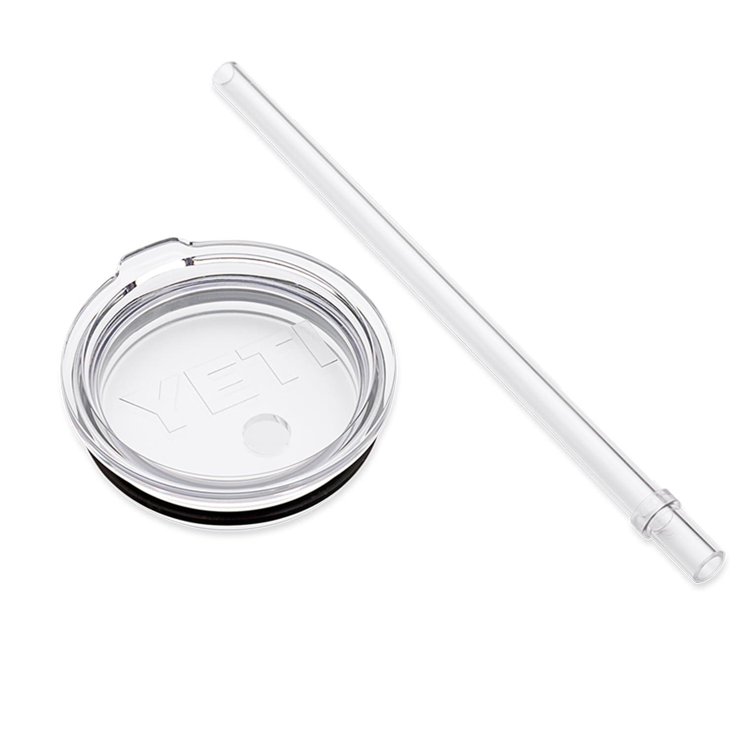 Clear Shatterproof Straw Lid for 20 oz Tumblers