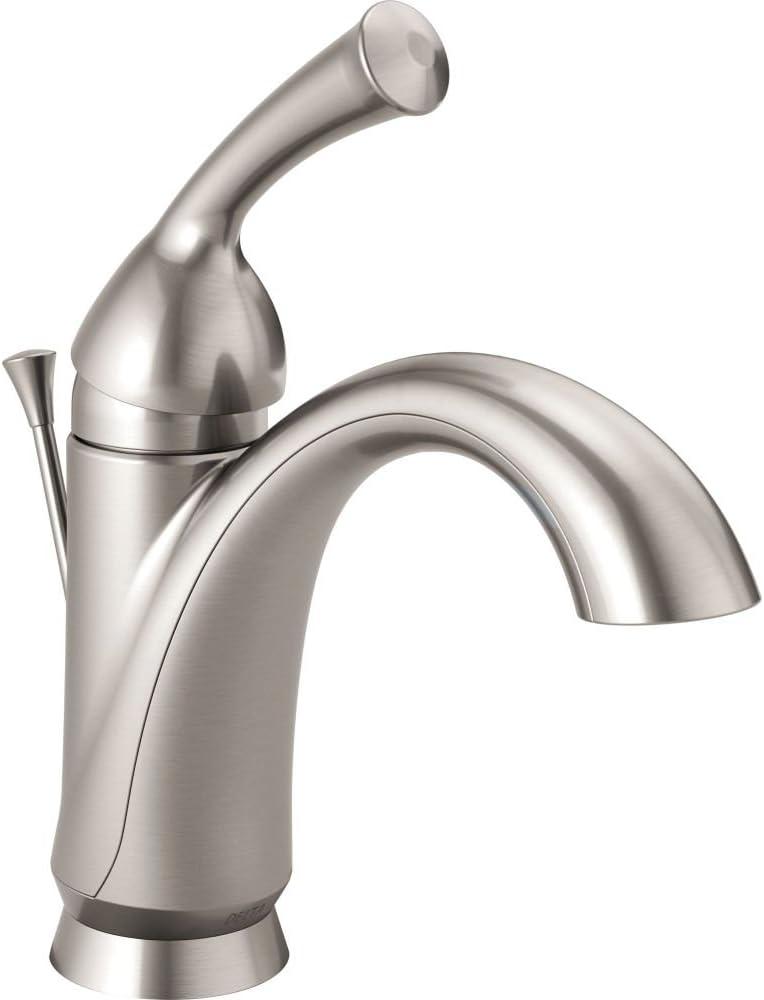 Haywood Stainless Steel Single Hole Modern Bathroom Faucet