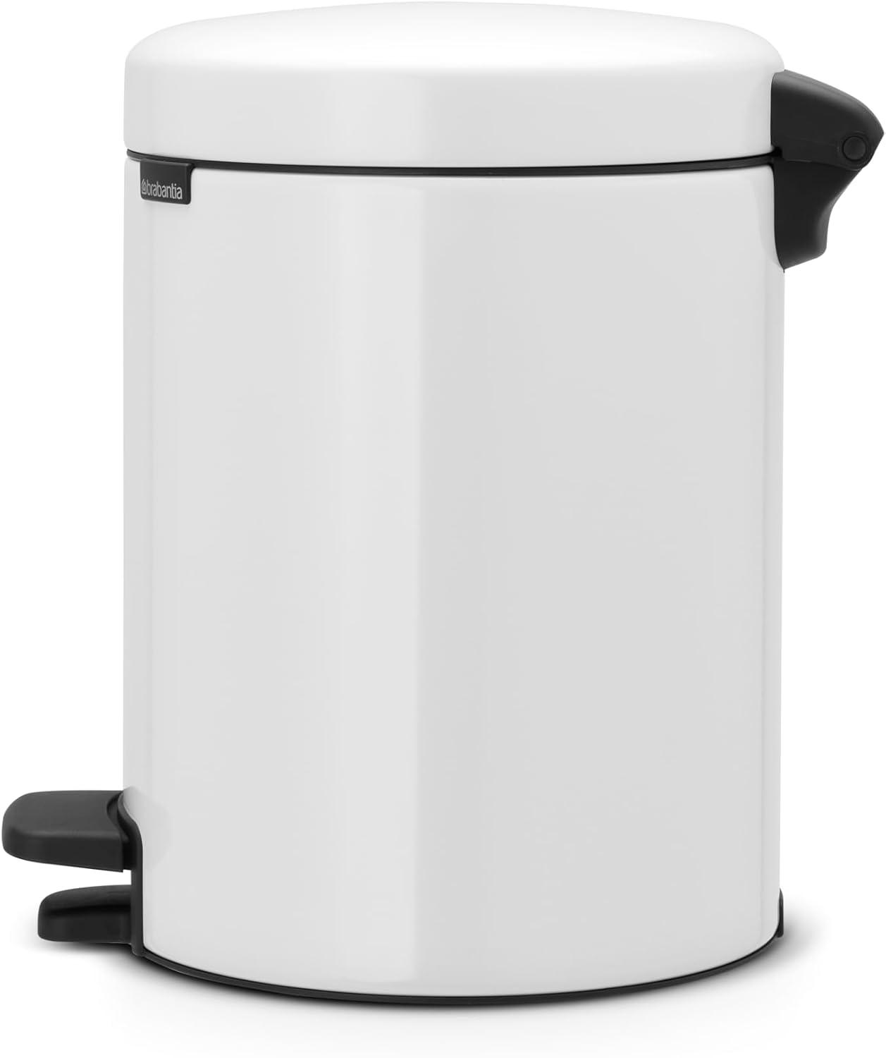 Brabantia NewIcon Step On Trash Can, 1.3 Gallon (5 Liter)