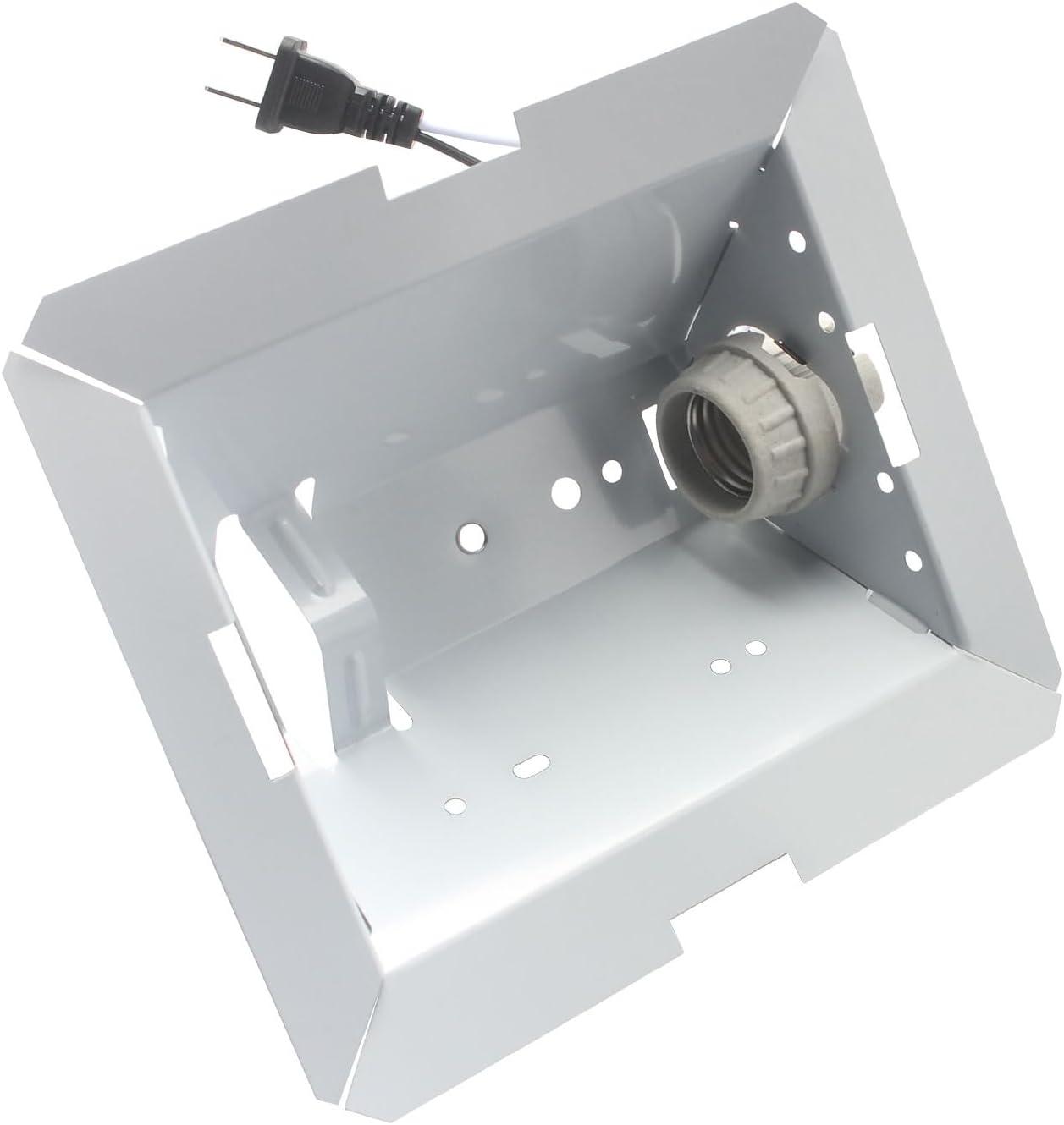 S97014212 Light Reflector with Socket for Broan NuTone 763N HB80RL 678 679 Bathroom Ventilation Fan