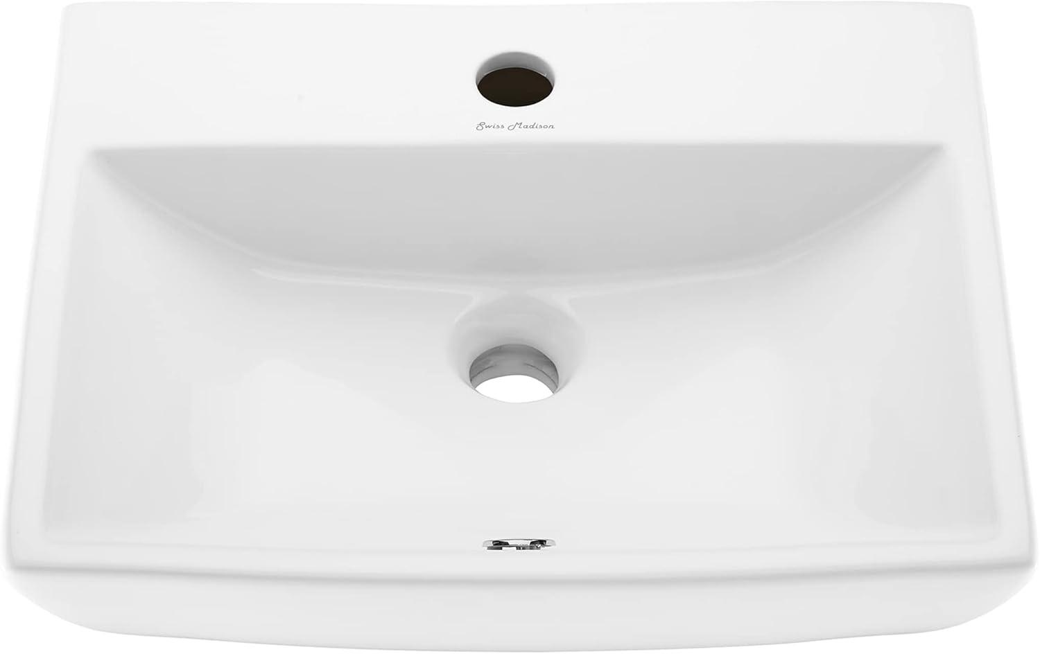 Voltaire Sublime Compact Ceramic Wall Hung Sink