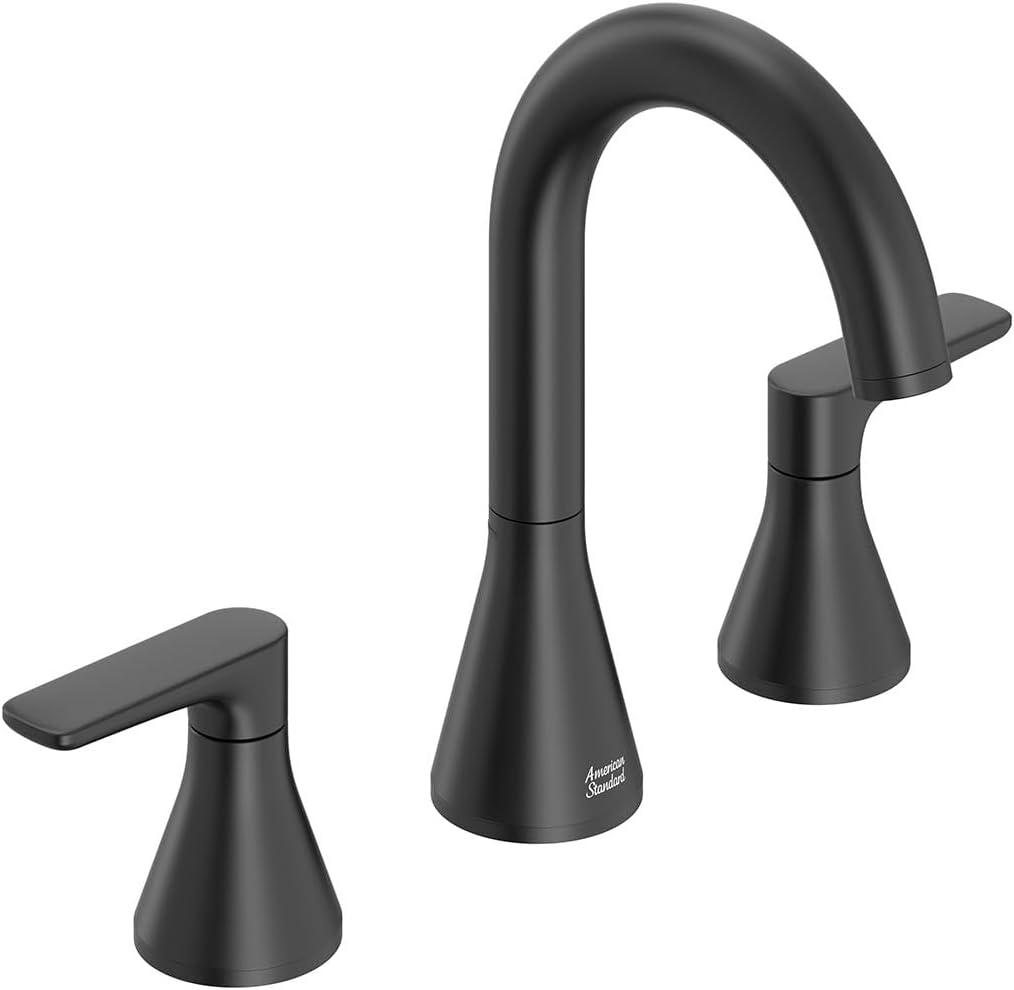 Widespread 2-handle Bathroom Faucet with Drain Assembly