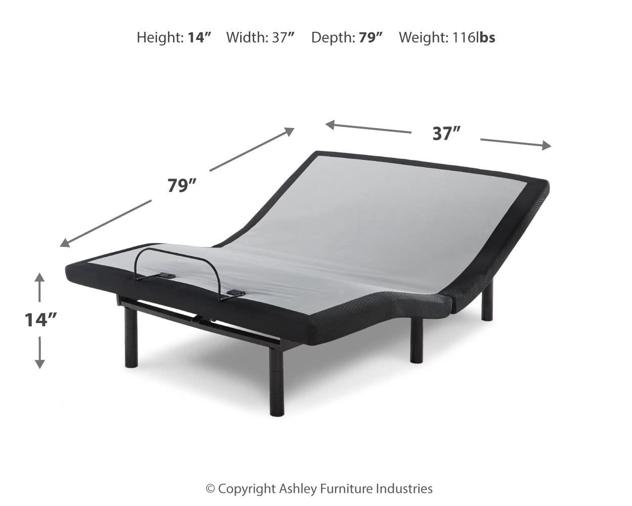 Honaz Adjustable Bed with Wireless Remote