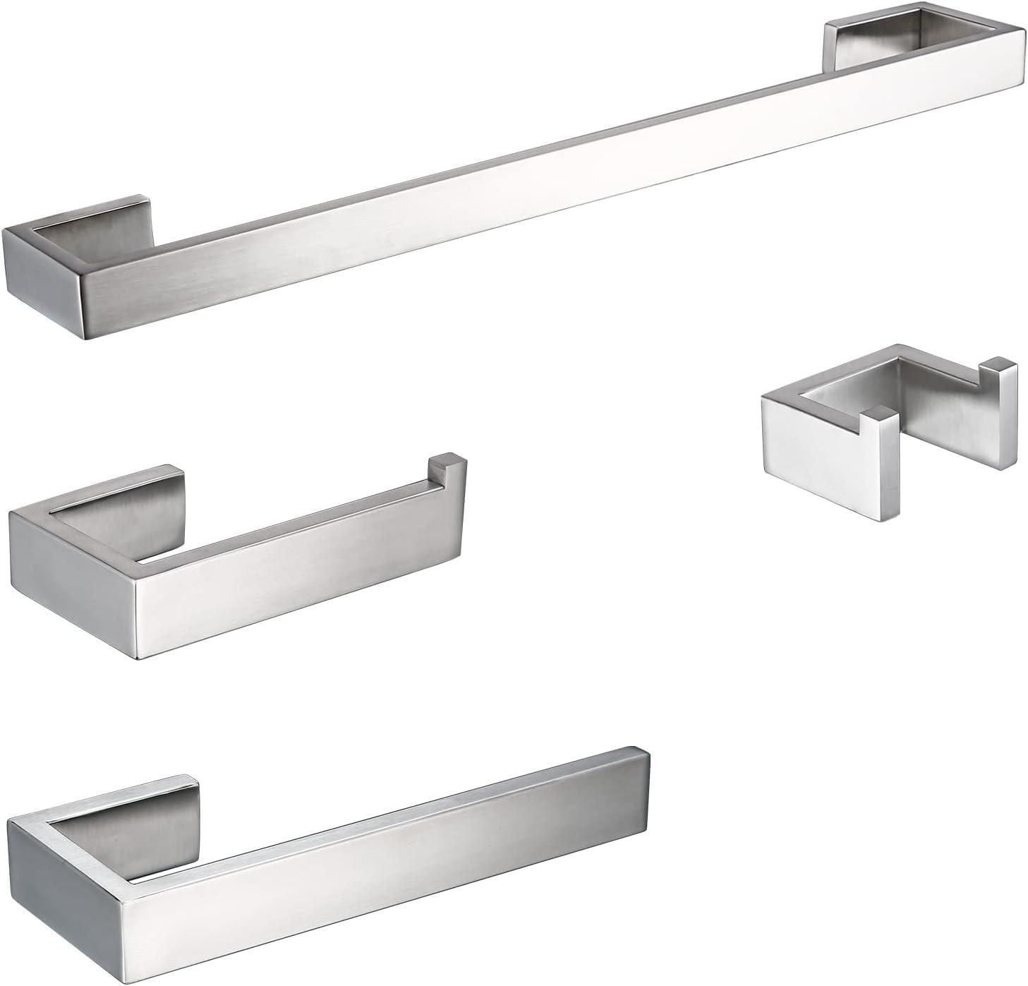 4 - Piece Bathroom Hardware Set