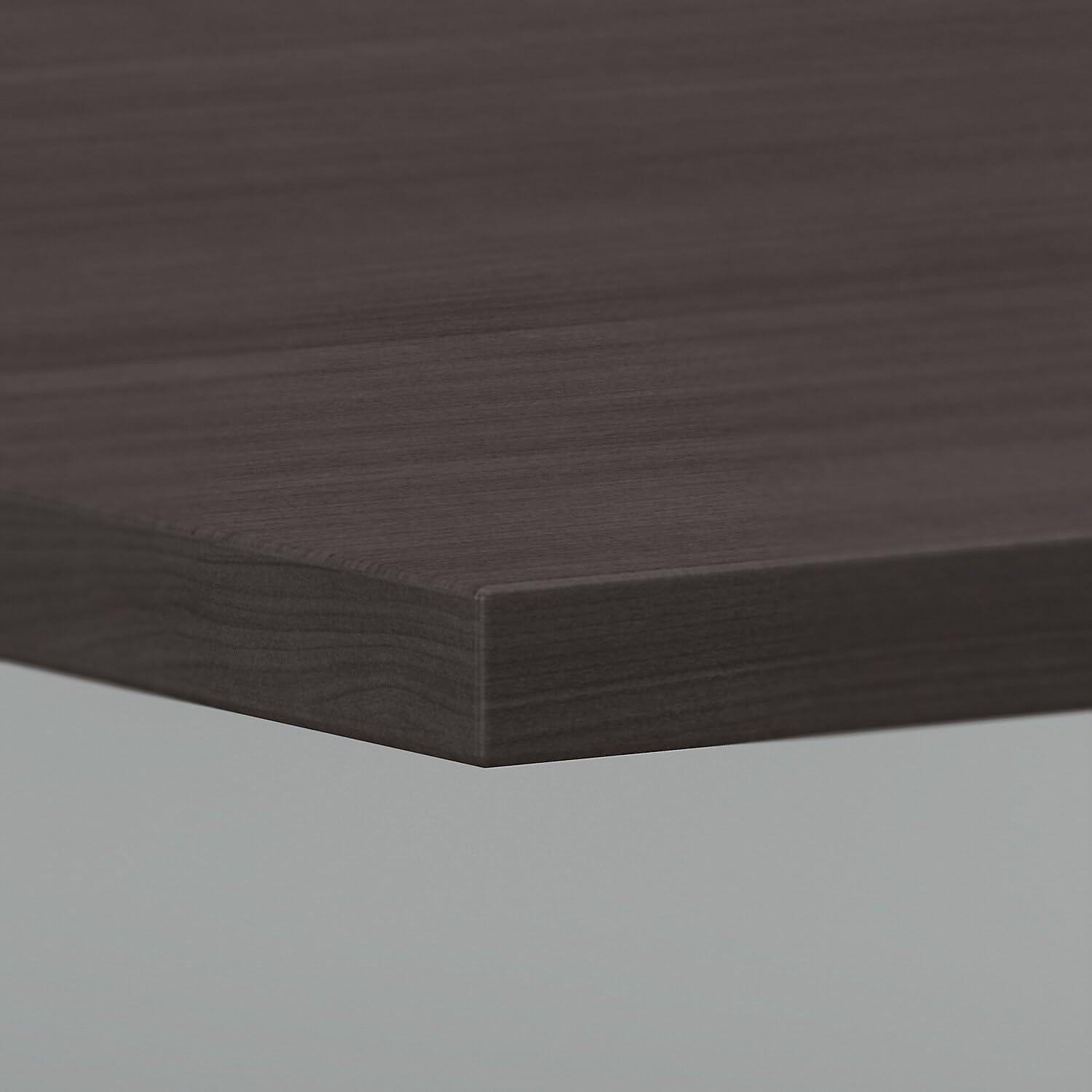 BBF Boat Shaped Conference Table with Metal Base