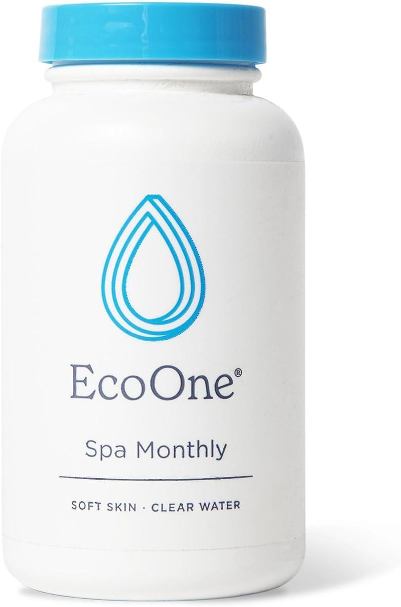 EcoOne Spa Monthly, Spa & Hot Tub Water Conditioner, 8 oz