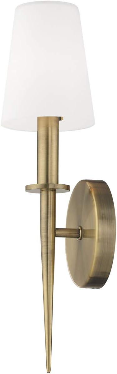 Livex Lighting Witten 1 - Light Wall Light in  Antique Brass