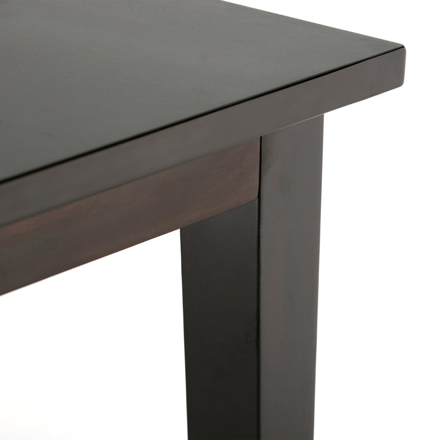 Simpli Home Eastwood Solid Wood Dining Table, Contemporary Style & Reviews | Wayfair