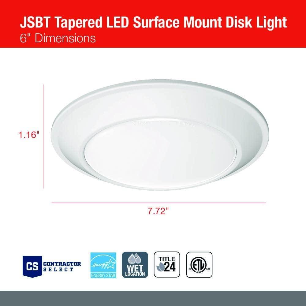 6'' Dimmable LED Canless Recessed Lighting Kit