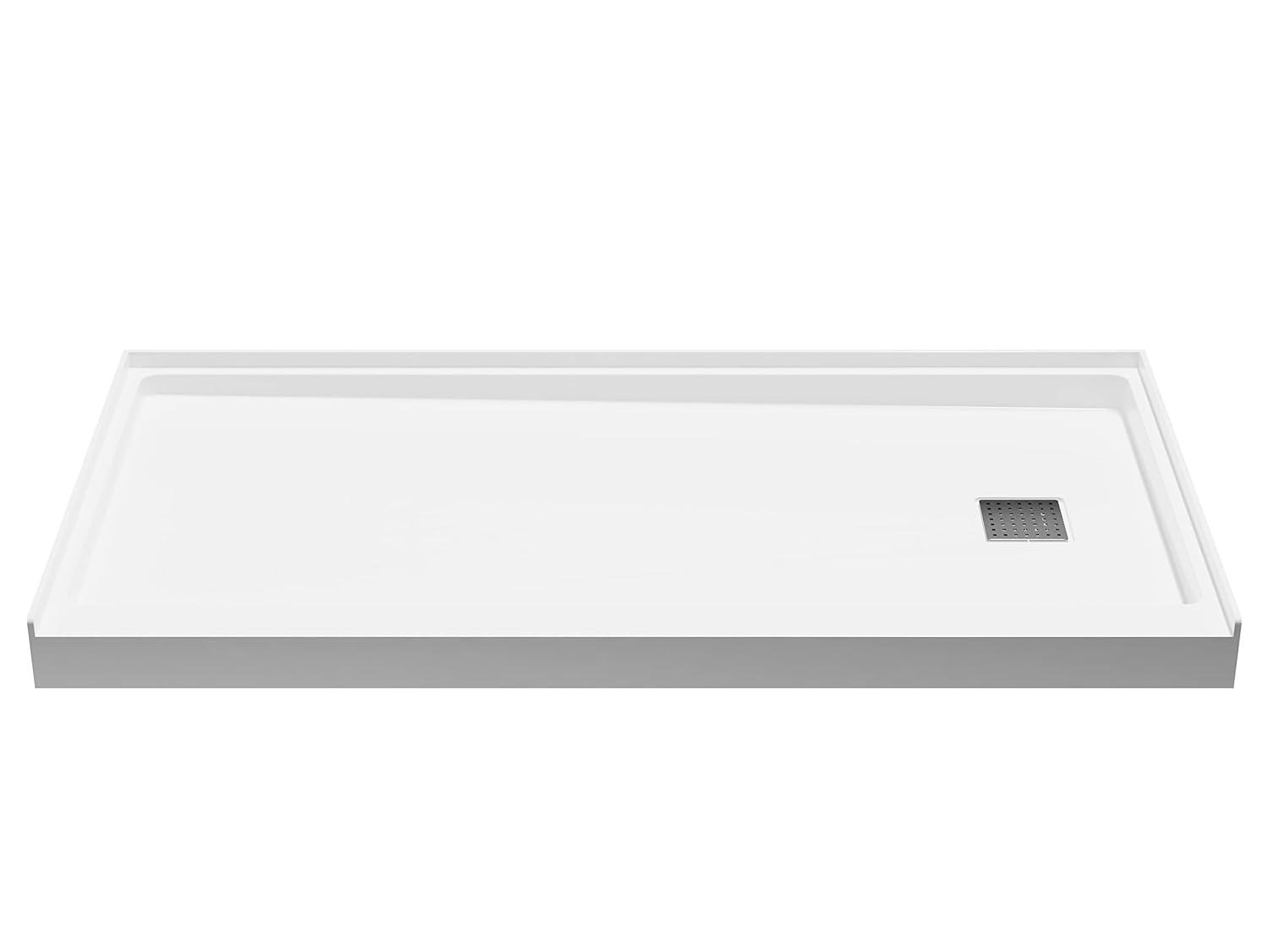 30'' W 60'' D Rectangular Triple Shower Base