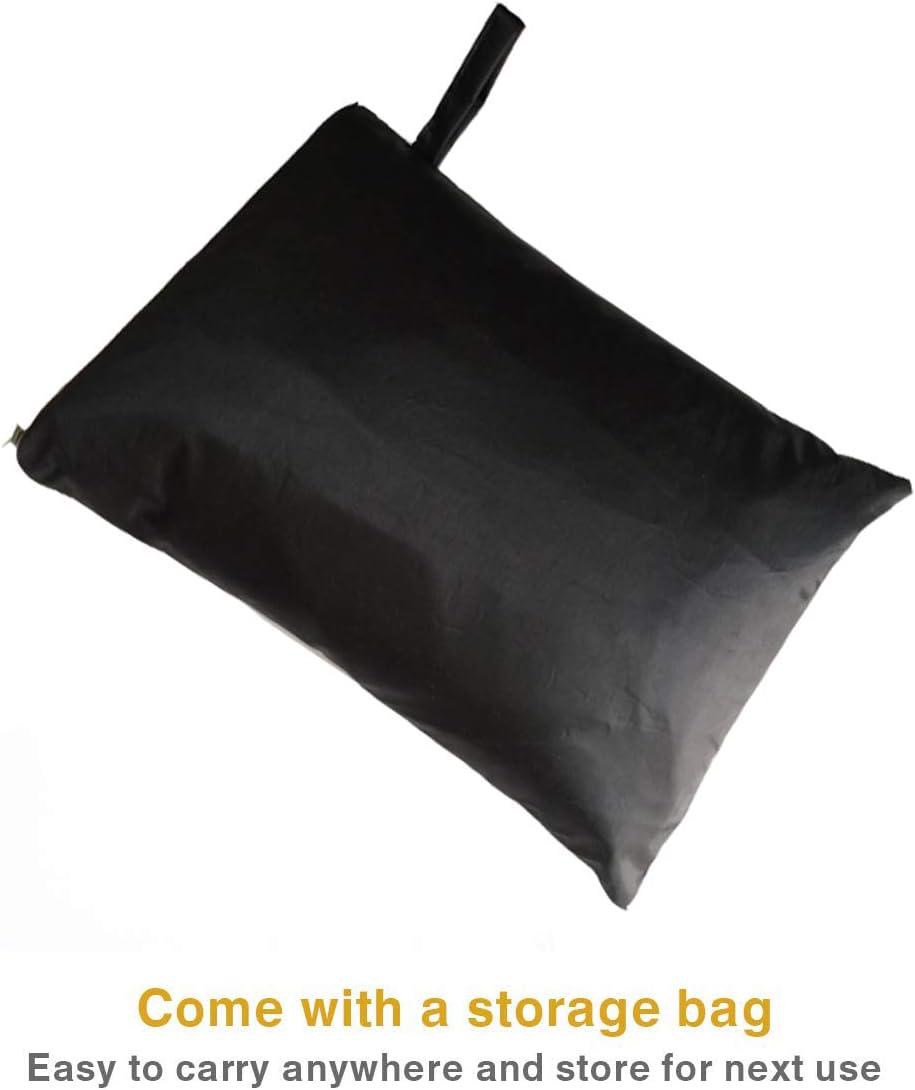 Lawn Mower Cover, Waterproof Heavy Duty Push Mower Covers Outdoor, Dust UV Protection,  Lawn Mower Cover with Drawstring & Cover Storage Bag for Universal Fit