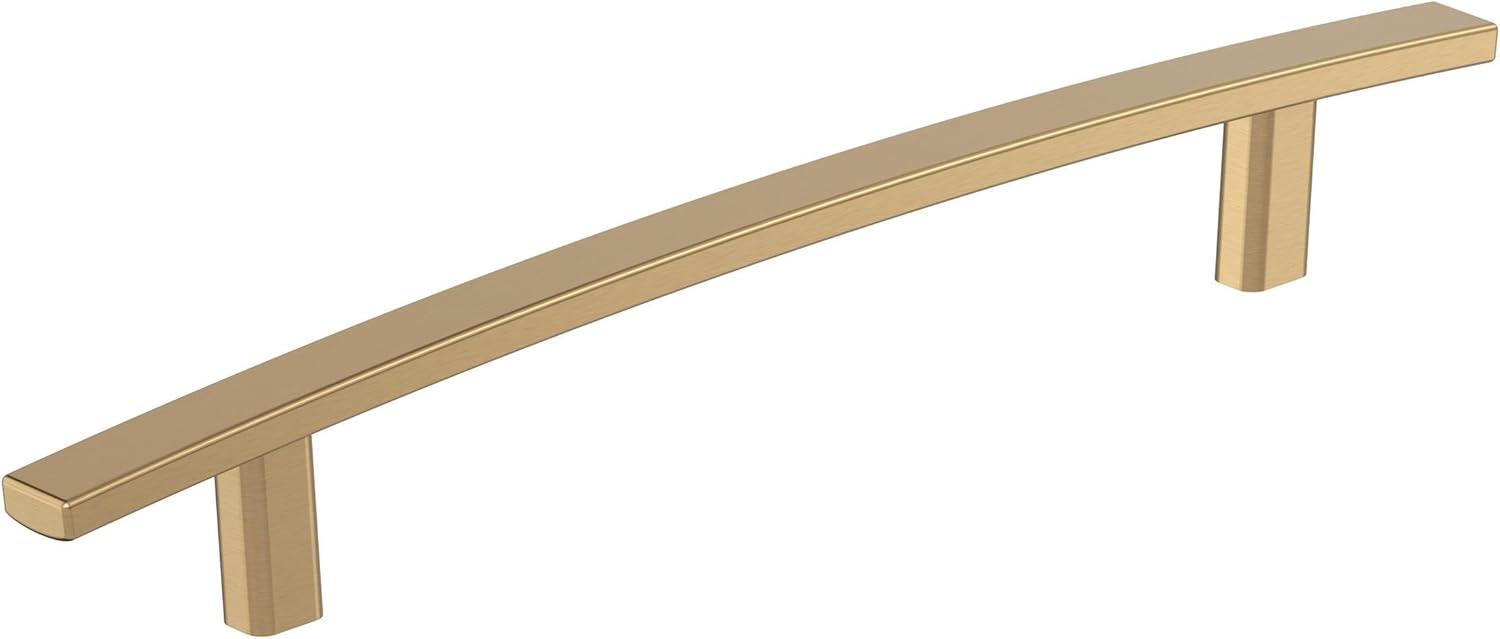 Amerock Cyprus 6-5/16 inch (160mm) Center-to-Center Champagne Bronze Cabinet Pull