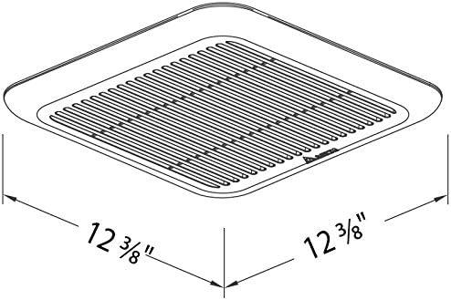 Delta Breez BreezSignature 80/110 CFM Exhaust Bath Fan/Adjustable High & Low Speeds and Humidity Sensor