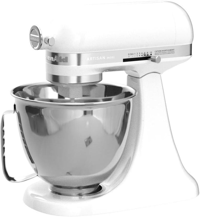 KitchenAid® Artisan® Mini 3.5-Quart Tilt-Head White Stand Mixer