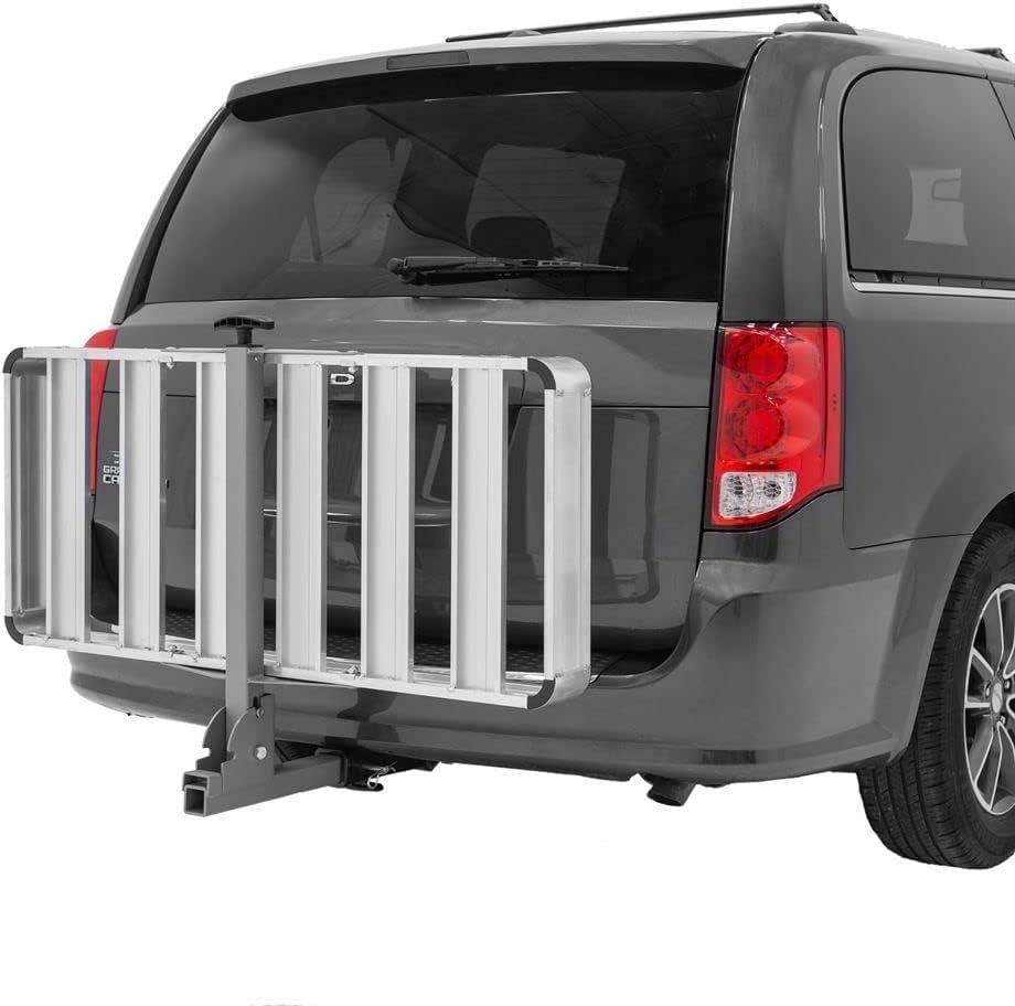 Elevate Outdoor Folding Aluminum Tray Premium Cargo Carrier - 50in