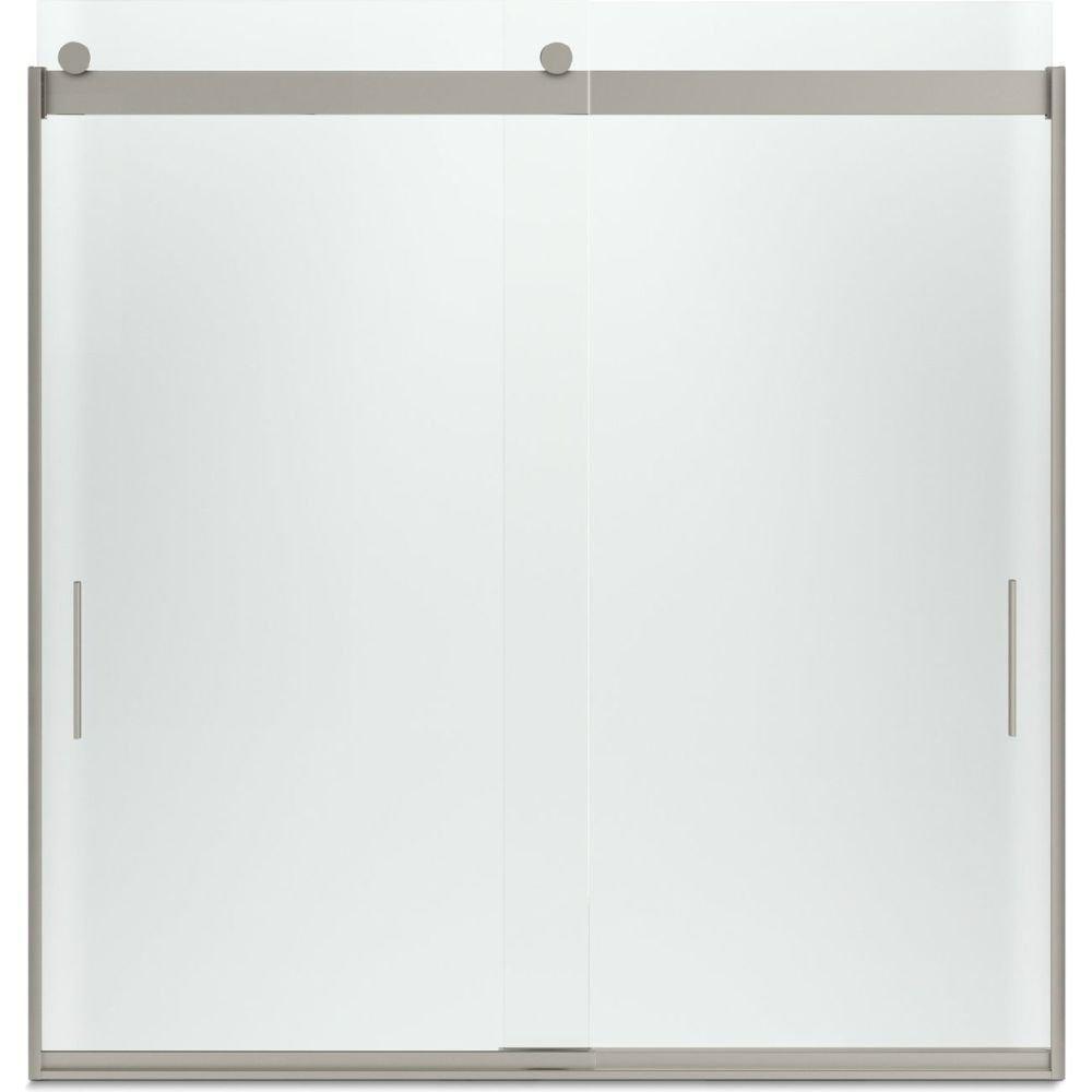 Levity 59.62" x 62" Bypass Bath Door with CleanCoat® Technology