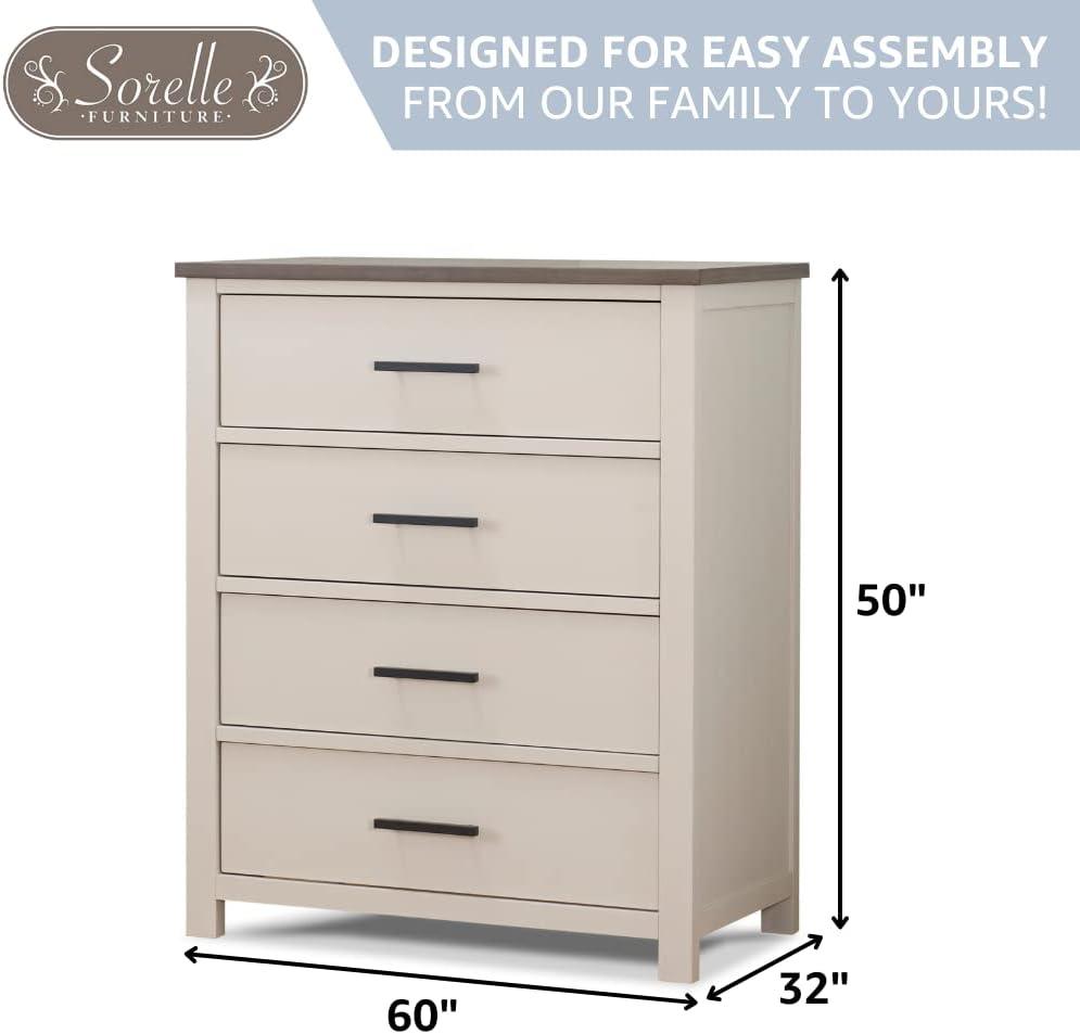 Sorelle Westley 4 - Drawer Chest