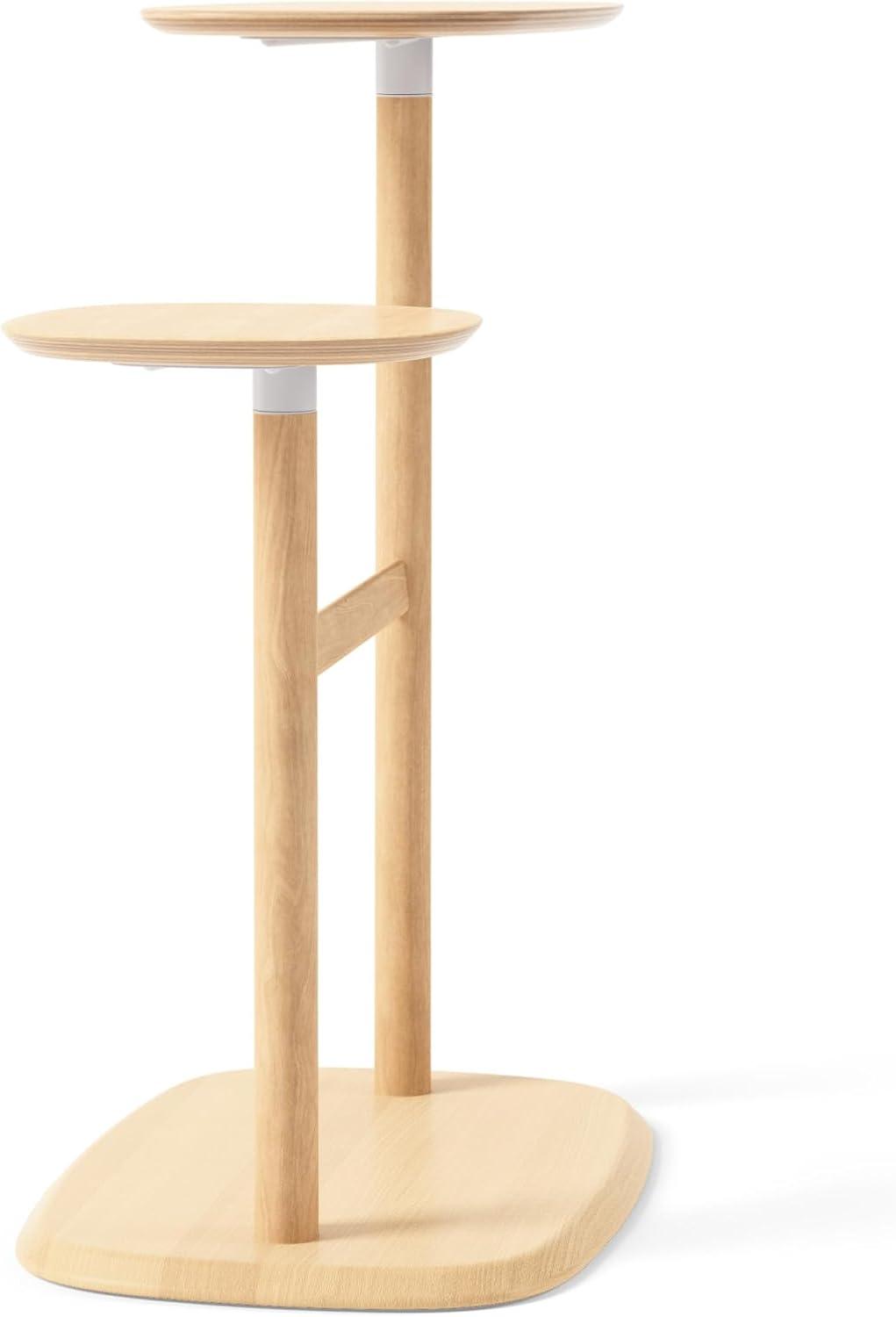 Swivo Solid Wood End Table