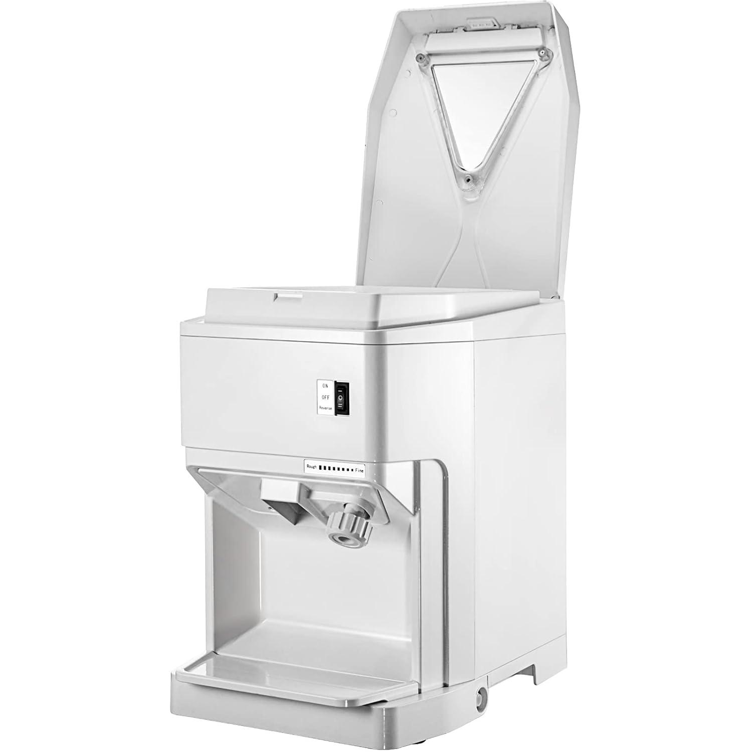 VEVOR Nugget Ice Maker, 37Lbs In 24 Hrs, Manual Auto Refill Self Cleaning Countertop Ice Maker Portable Nugget Ice Maker With Scoop And Basket