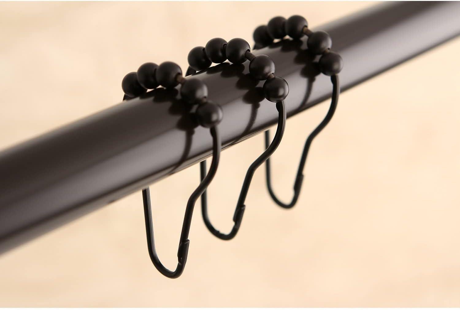 Kingston Brass Kingston Brass Edenscape Roller Ball Shower Curtain Rings (12 Pieces/Set) (Set of 12)