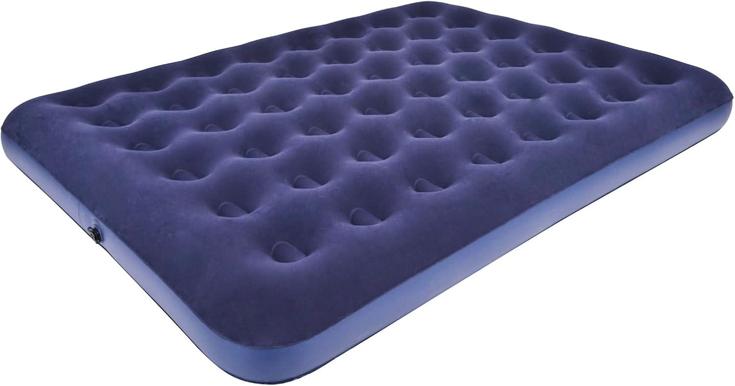 RAPTAVIS Queen Size Air Mattress Inflatable Bed, Blow Up Mattress Camping Sleeping Pad