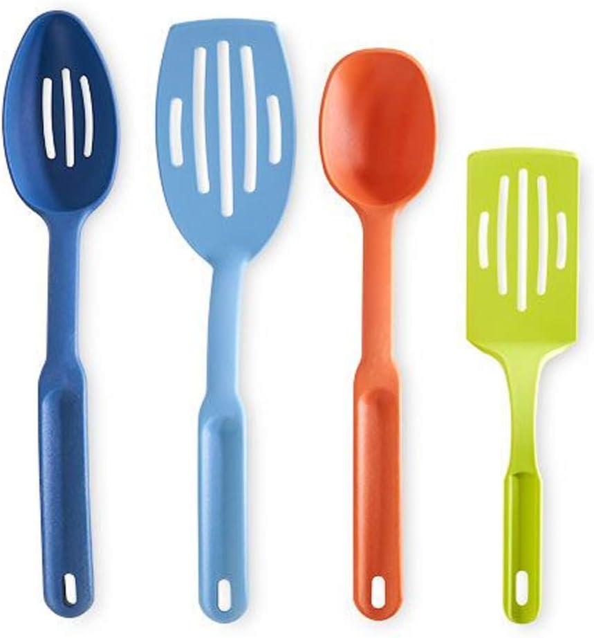 Multicolor Basic Kitchen Utensil Set with Slotted Spoon