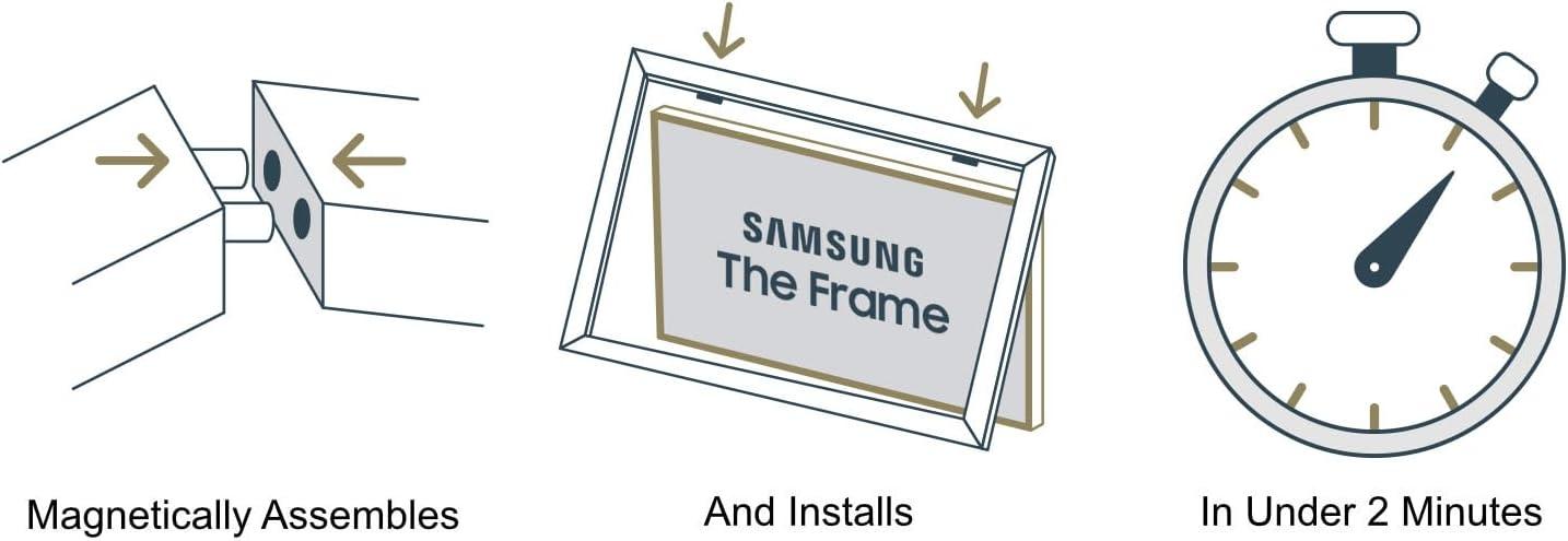 Ornate Deco TV Frame for Samsung Frame TV