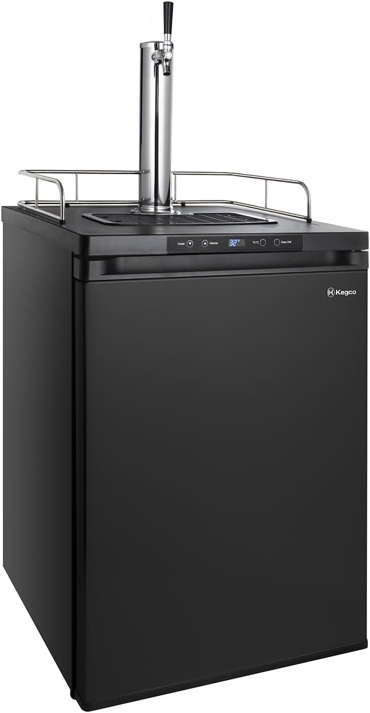 Kegco Kegco Single Tap Freestanding Kegerator with Adjustable Temperature