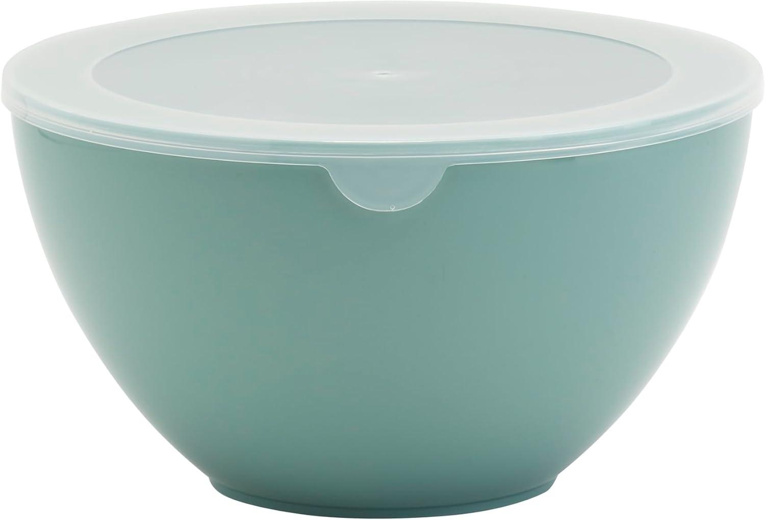 10 Piece Mixing Bowl Set with Lids, Fern Green