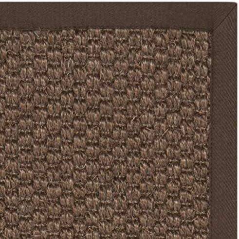 Natural Fiber NF525 Power Loomed Indoor Runner Rug - Chocolate - 2'x8' - Safavieh.