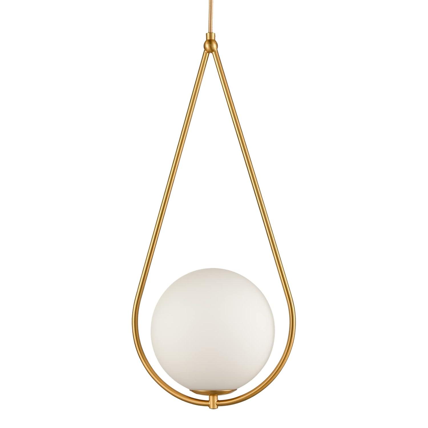 Galassia Pendant Light by AERIN - Burnished Brass / 9.5"W